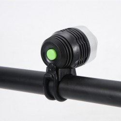 Q5 LED - 3 lägen - cykelfront lampa - vattentät - inbyggt batteri