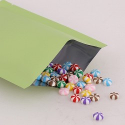 Aluminium färgglada väskor - återvinningsbara - varm tätning - 100 st