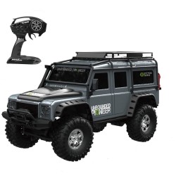 HB Toys ZP1001 1/10 2.4G 4WD RC Rally Car - proportionell styrning - retrofordon - LED-ljus - RTR-modell