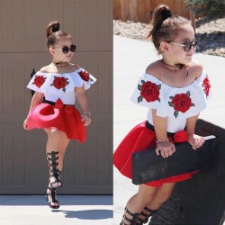 Skirt & Top - Flickornas set