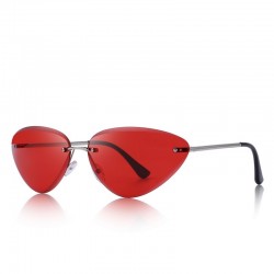 Cat eye - rimless sunglasses - UV400Sunglasses
