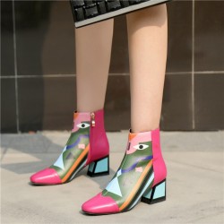 Fashion print - Ankle Boots
