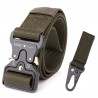 Militär nylonbälte med automatisk buckle