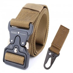 Militär nylonbälte med automatisk buckle
