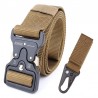 Militär nylonbälte med automatisk buckle