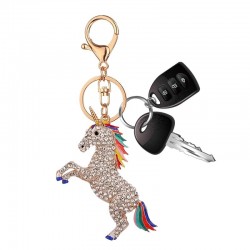 Crystal Unicorn - Keychain