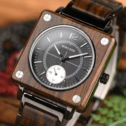 Sandalwood quartz modern watchWatches