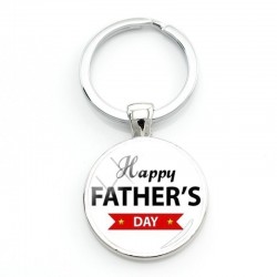 Happy Fathers Day - keychainKeyrings