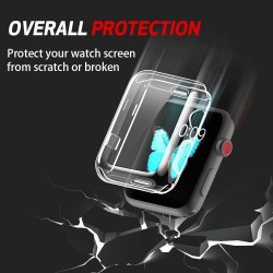 Ultra tunna TPU HD-skyddsfall för Apple Watch 1-2-3-4-5 - 38mm - 40mm - 42mm - 44mm