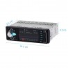 Bluetooth bilradio - din 1 - 4 tums display - MP3 / MP5 - bakre kamera - styr fjärrkontroll