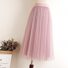 Fashion midi vädjade kjol