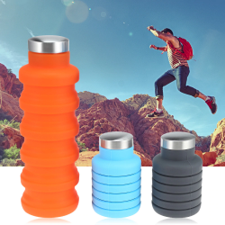 Foldable silicone water bottle 500 mlSurvival tools