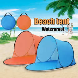 Bärbar vattentät camping & strand automatisk tält