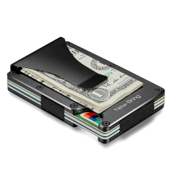Mini kreditkort innehavare - metall plånbok