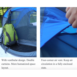 Automatisk - kasta pop up - vattentät tält