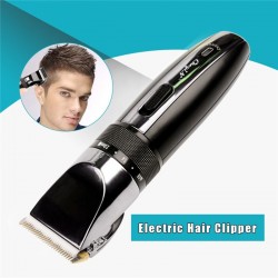 Elektrisk hårklippare trimmer - uppladdningsbar - sladdlös - justerbara längder