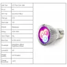 6W - E27 E14 GU10 - LED växer ljus - hydroponisk
