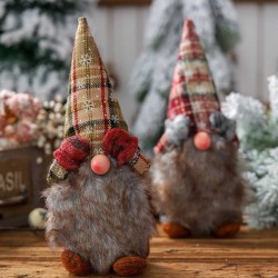 Handgjord Santa Claus - juldekoration
