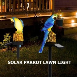 Solar powered LED papegoja - trädgårdsljus