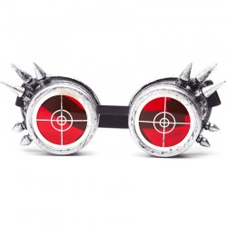 Retro steampunk solglasögon - unisex glasögon