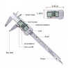 150 mm LCD digital vernier caliper - elektronisk mikrometer - mätverktyg
