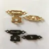 Antik järn - möbel hänglås hasp - lås 30 * 18mm 10 bitar