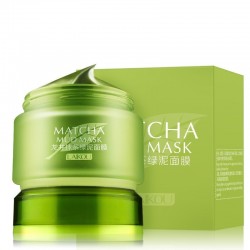 Organic green tea - mud face mask - acne treatment - blackhead removalSkin