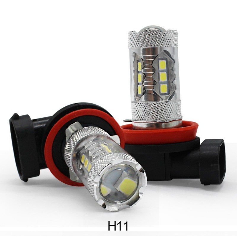 Bil dimma ljus LED lampa - H1 H4 H3 H13 H16 1156 9005 9006 - strålkastare ljus - 12V