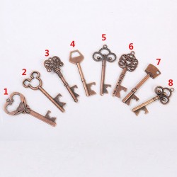 Key shaped bottle opener - vintage keychainBar supply