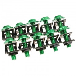 Universal motorcycle bolts - spire speed fastener clips - fairing bolts - M6 10 * 6mm 10 piecesMotorbike parts