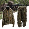 Jaktdräkt med 3D-blad - kamouflage set