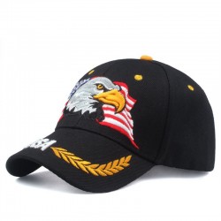 Baseball cap med USA flagga & örn - unisex