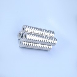 N35 neodymium countersunk magnet ring - 20 * 5 - 5mm hole - 5 piecesN35