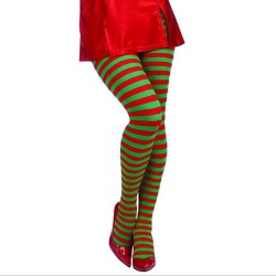 Xmas elf - randiga strumpor