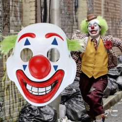 Joker mask för Halloween & Masquerades