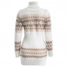 Vinter lång tröja - miniklänning med turtleneck