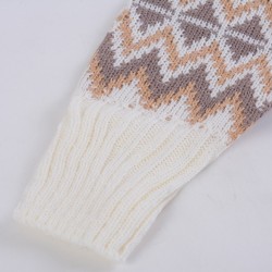 Vinter lång tröja - miniklänning med turtleneck