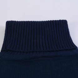 Vinter lång tröja - miniklänning med turtleneck