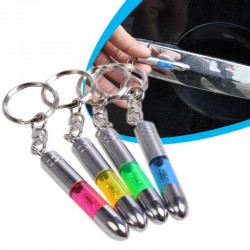 Antistatisk metall keychain - inbyggd LED