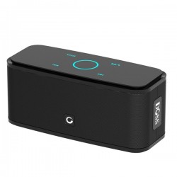 DOSS SoundBox - 2 * 6W - Bluetooth-högtalare - touch control - trådlöst - stereo ljud - bas - inbyggd mikrofon
