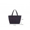 Geometri totes sequins - spegeleffekt - luminös väska