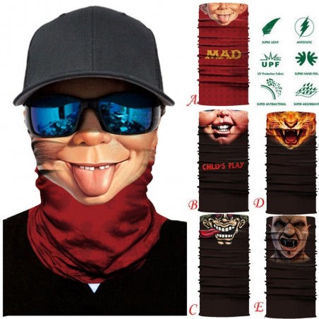 Motorcykel skalle halsduk - ansiktsmask - balaclava