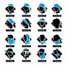 Motorcykel skalle halsduk - ansiktsmask - balaclava